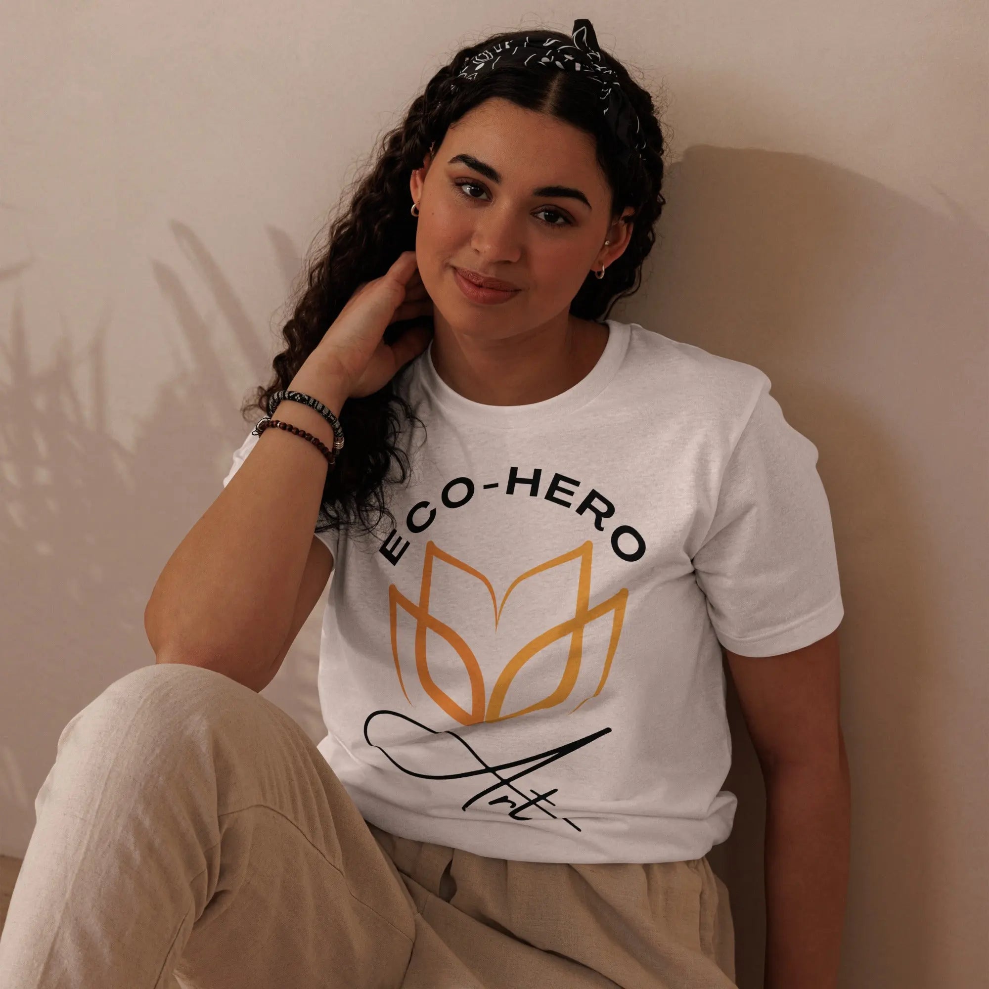 Eco-Hero | Eco t-shirt | ATGF GeorgeKenny Design