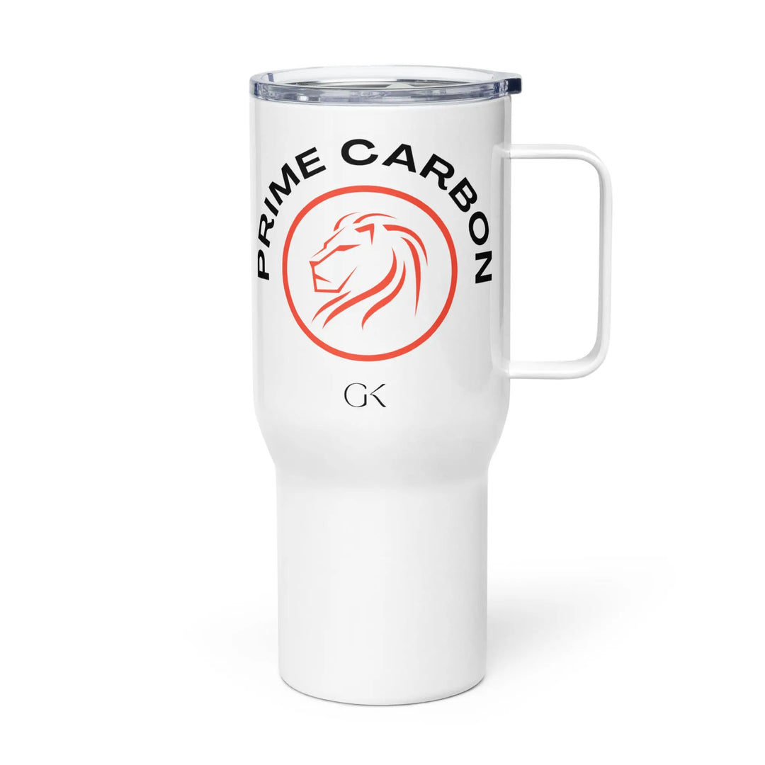 Prime Carbon | Travel mug with a handle GeorgeKenny Design