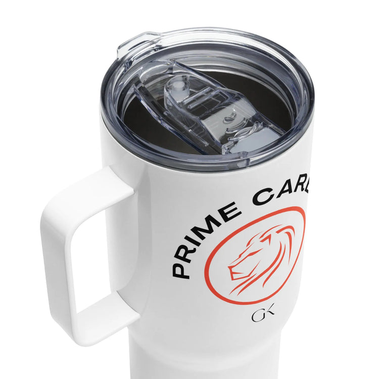 Prime Carbon | Travel mug with a handle GeorgeKenny Design