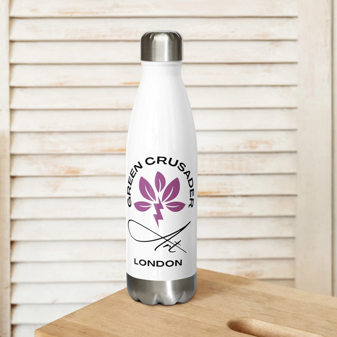 Stainless steel water bottle GeorgeKenny Design